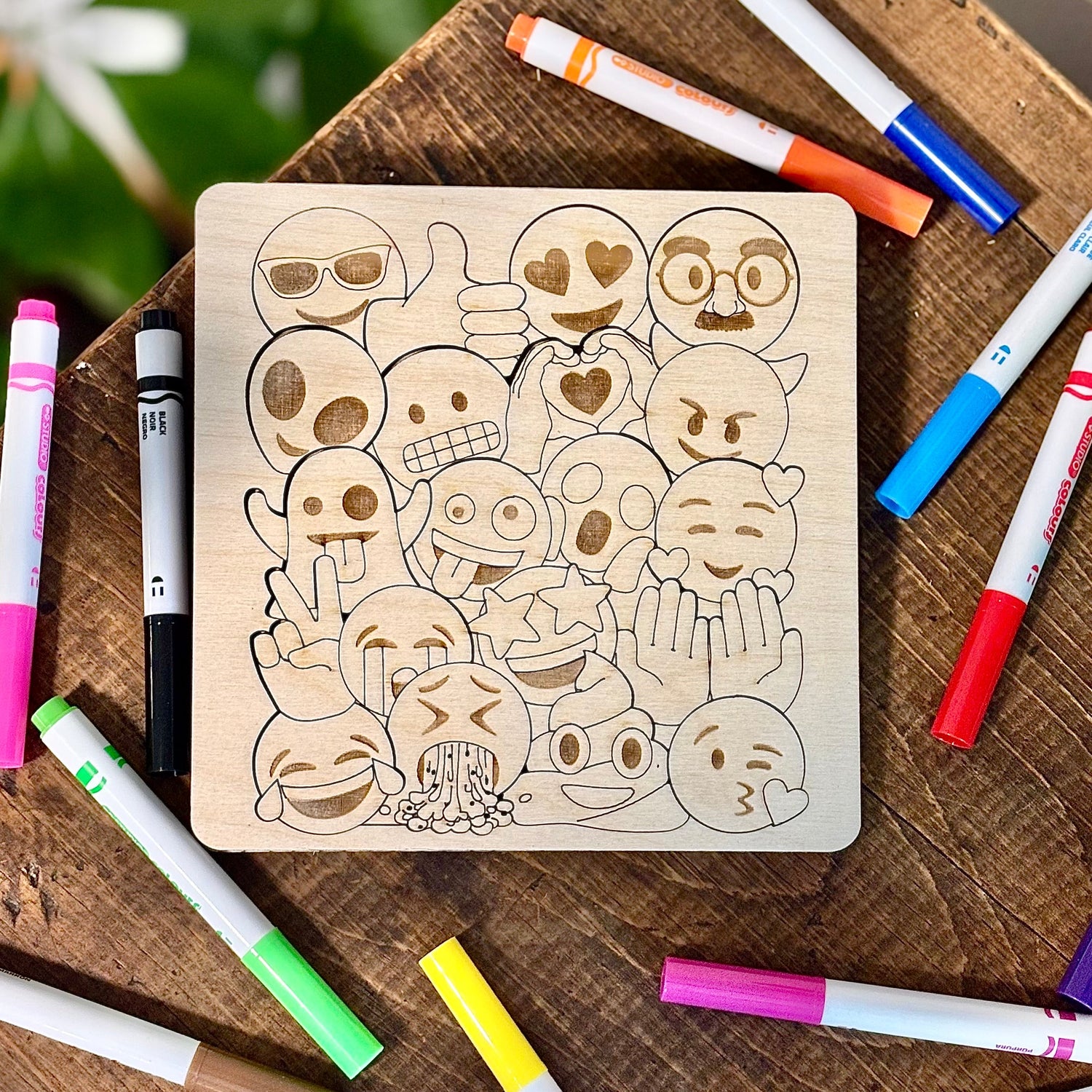 Wood puzzles