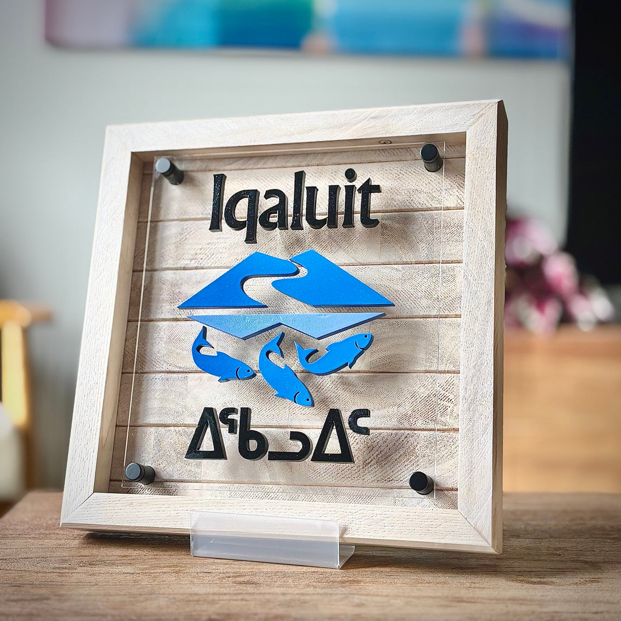 Affiches en bois