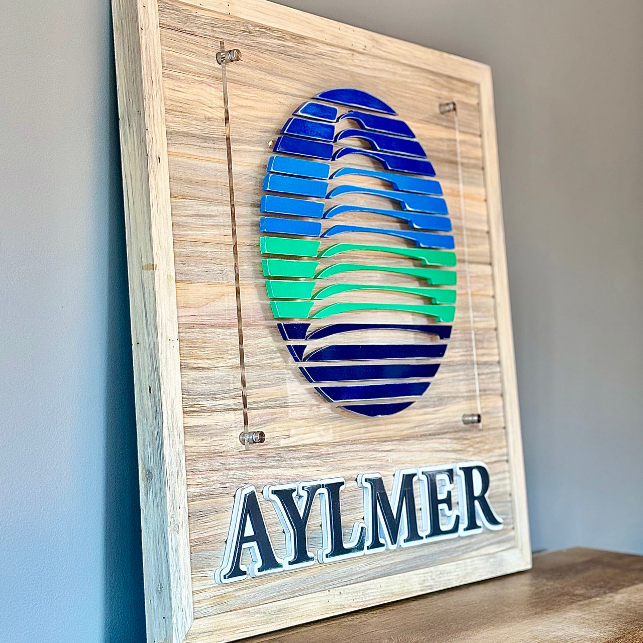 Affiches en bois