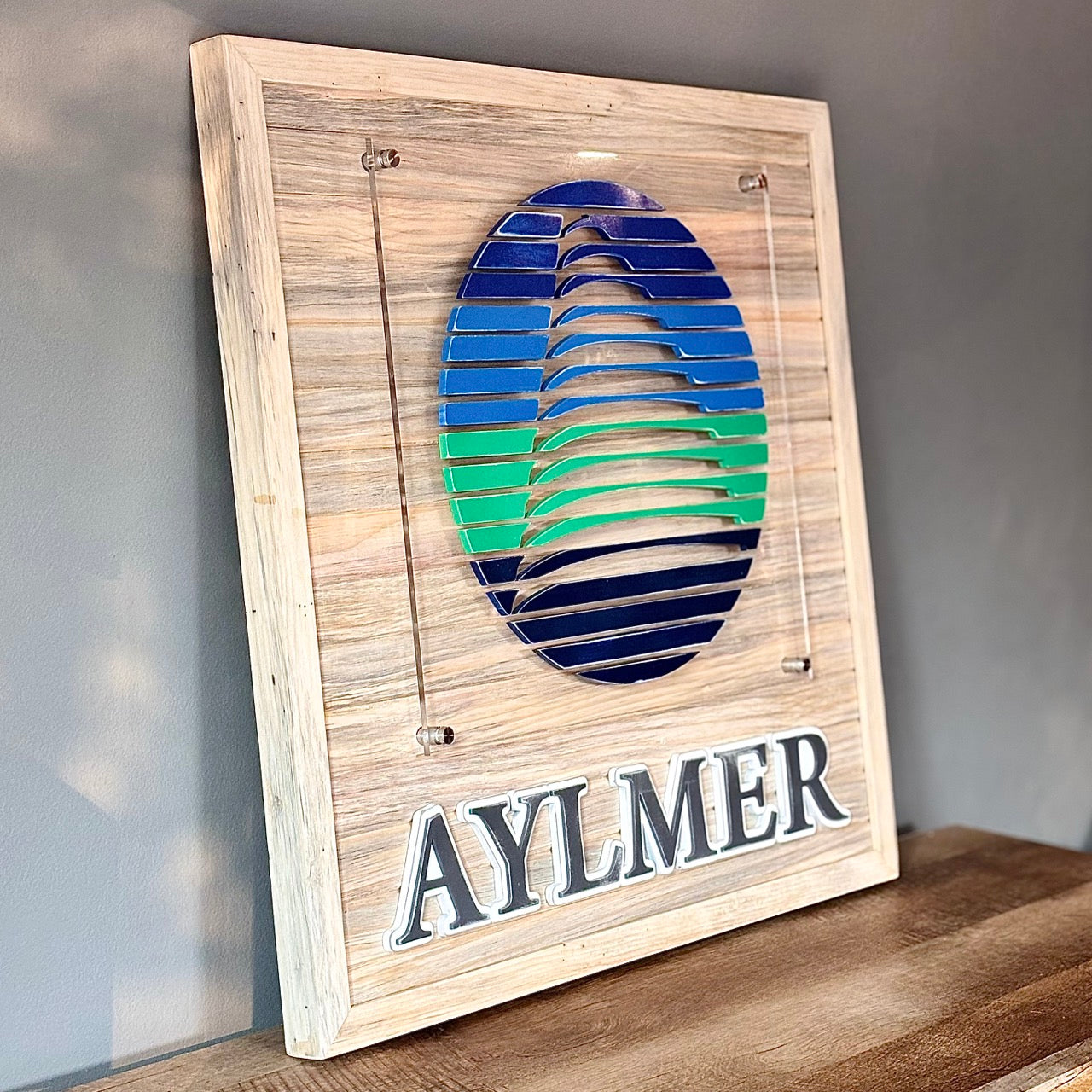 Affiches en bois