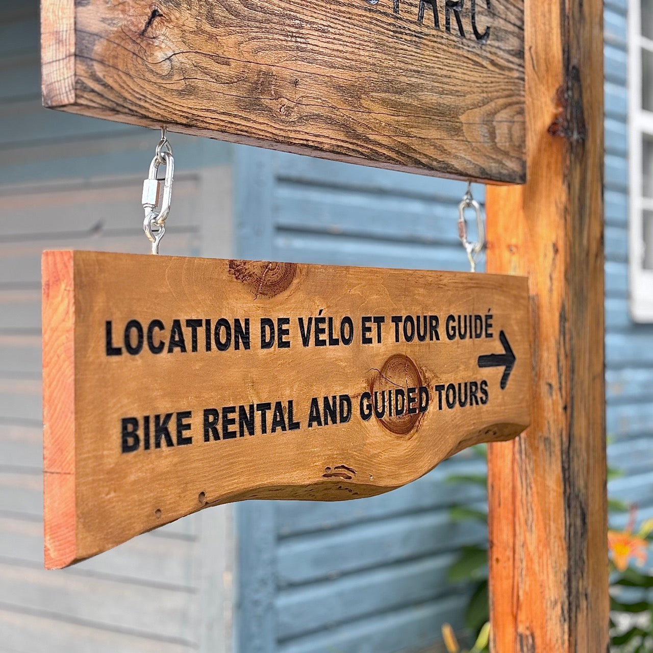 Affiches en bois